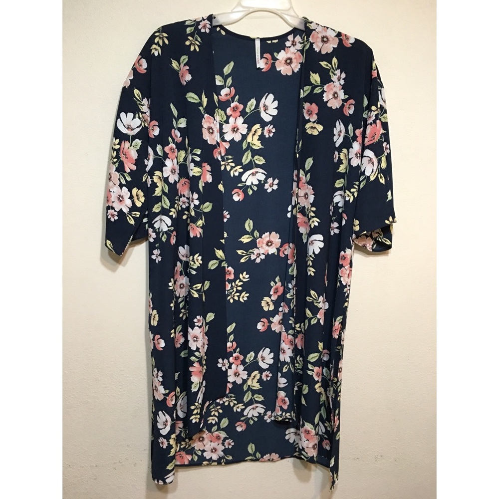 Lime n Chili Floral Kimono